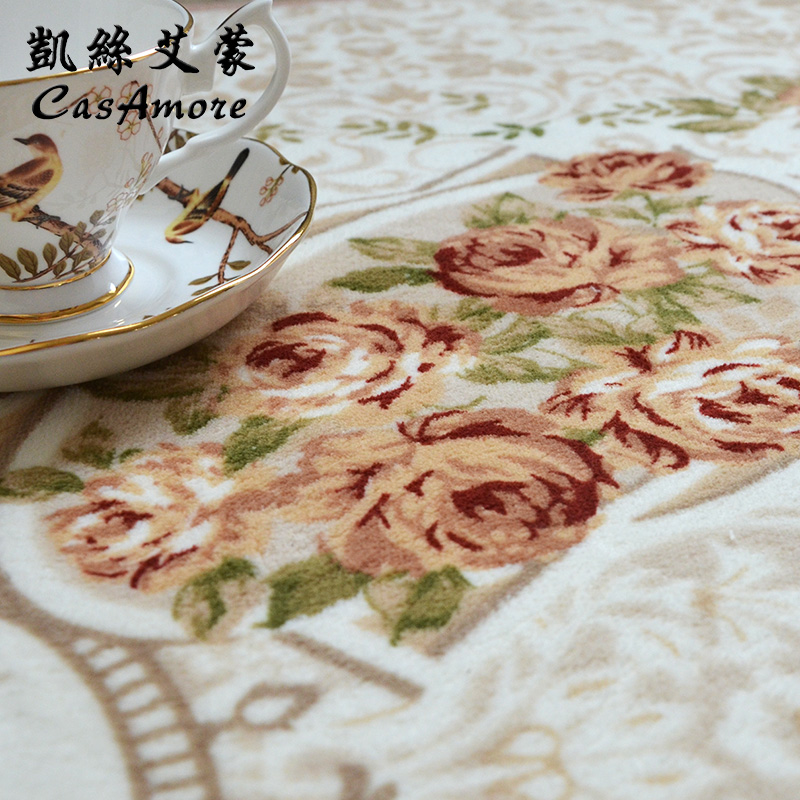CasAmore现代简欧式地毯大美客厅沙发茶几垫