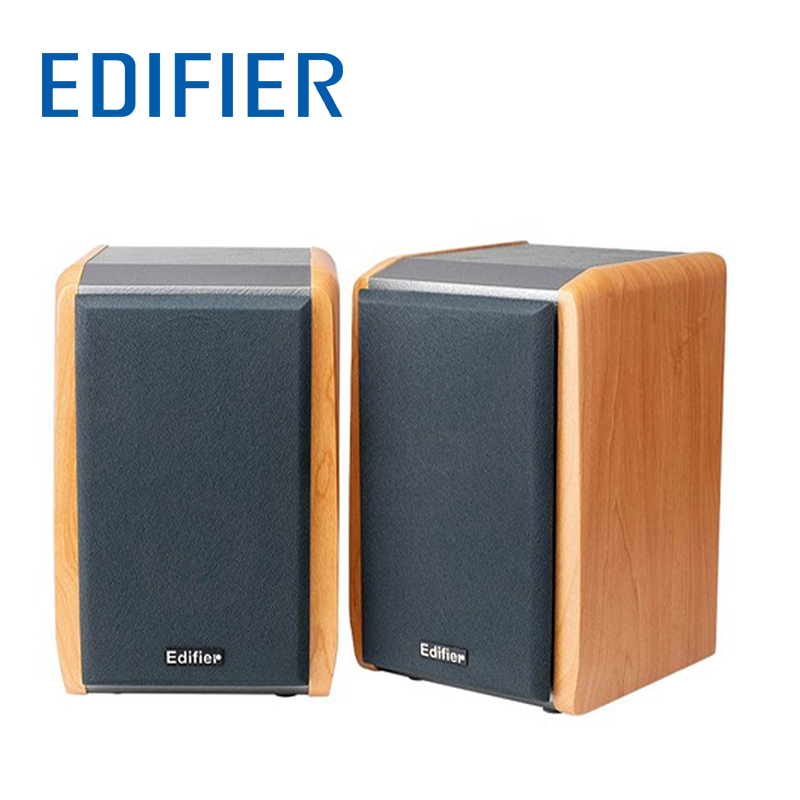 edifier/漫步者 r1000tc北美版 多媒体音箱2.0木质电脑音响低音炮