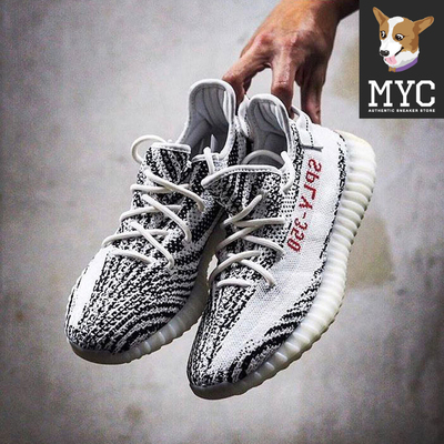 【myc】adidas yeezy boost 350 v2 侃爷椰子白斑马 cp9654