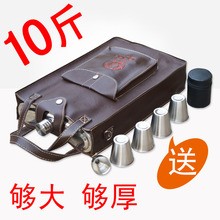 包邮 不锈钢178盎司5公斤随身户外便携存酒具 特大号加厚酒壶10斤装
