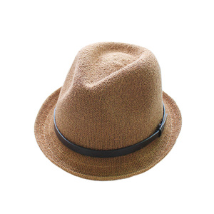 卷边英伦爵士草帽