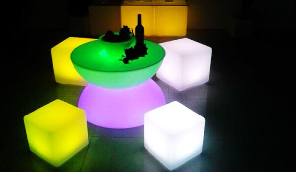 热销KTV家具 LED充电酒吧椅吧台椅 时尚 凳子