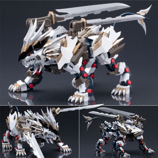 寿屋za004 索斯兽 mugen liger 无限长牙狮 可动成品