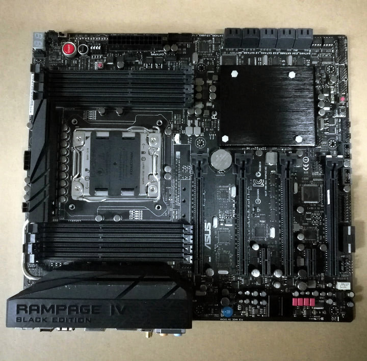 asus/华硕 rampage iv black edition主板玩家国度x79 r4be黑金刚