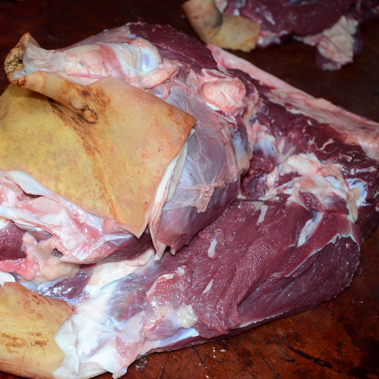 贵州带皮新鲜生小黄牛肉农家放养现杀生鲜土黄牛排骨肉满5斤包邮