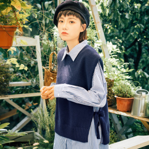毛衣马甲女