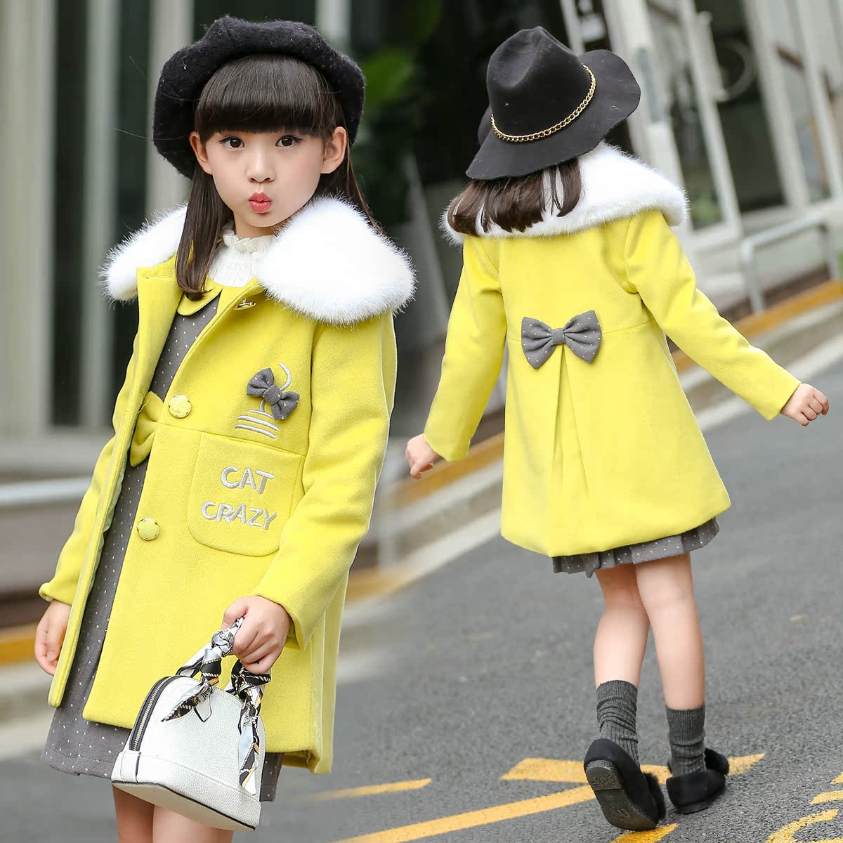 正品[女童秋裙]女童秋裙连衣裙评测 毛梨秋裙图