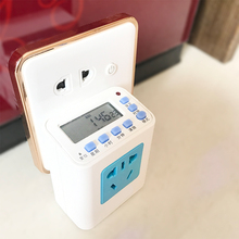 家用电热水器定时开关控制器时间全自动断电插座220v微电脑时控源