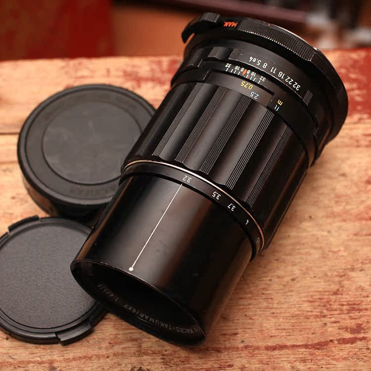 宾得67微距镜头6x7胶片机中画幅120胶卷相机smc takumar 135/4