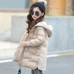 女童加厚羽绒棉服