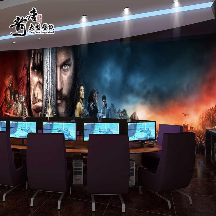 3dlol英雄联盟游戏主题房魔兽世界壁纸酒吧网咖网吧影咖电竞墙纸