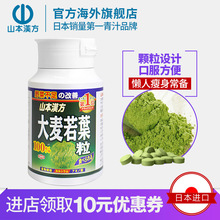果蔬膳食纤维 280粒 排毒 日本进口大麦若叶青汁颗粒 山本汉方