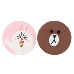 带化妆镜蜜粉空盒