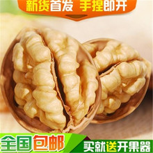 包邮 新疆特产阿克苏坚果薄皮核桃纸皮孕妇大核桃生核桃500g 新货