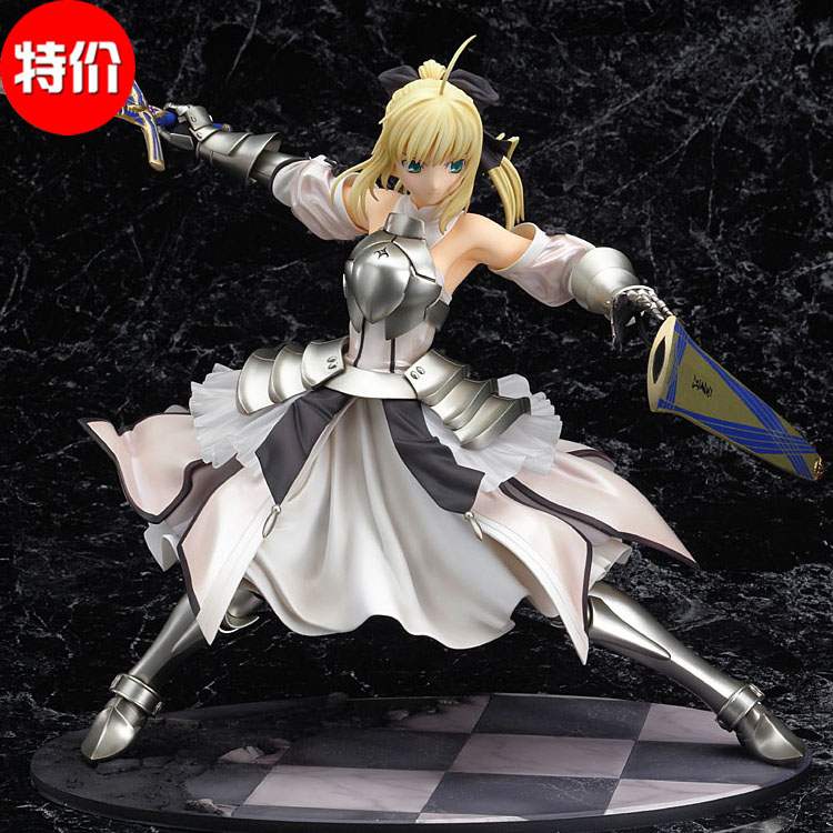 国产fate/stay night 卑王黑礼服saber 礼服塞巴手办模型