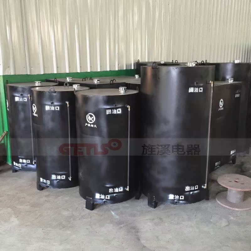 柴油发电机组专用独立油箱300l.500l.800l.1000l,圆形