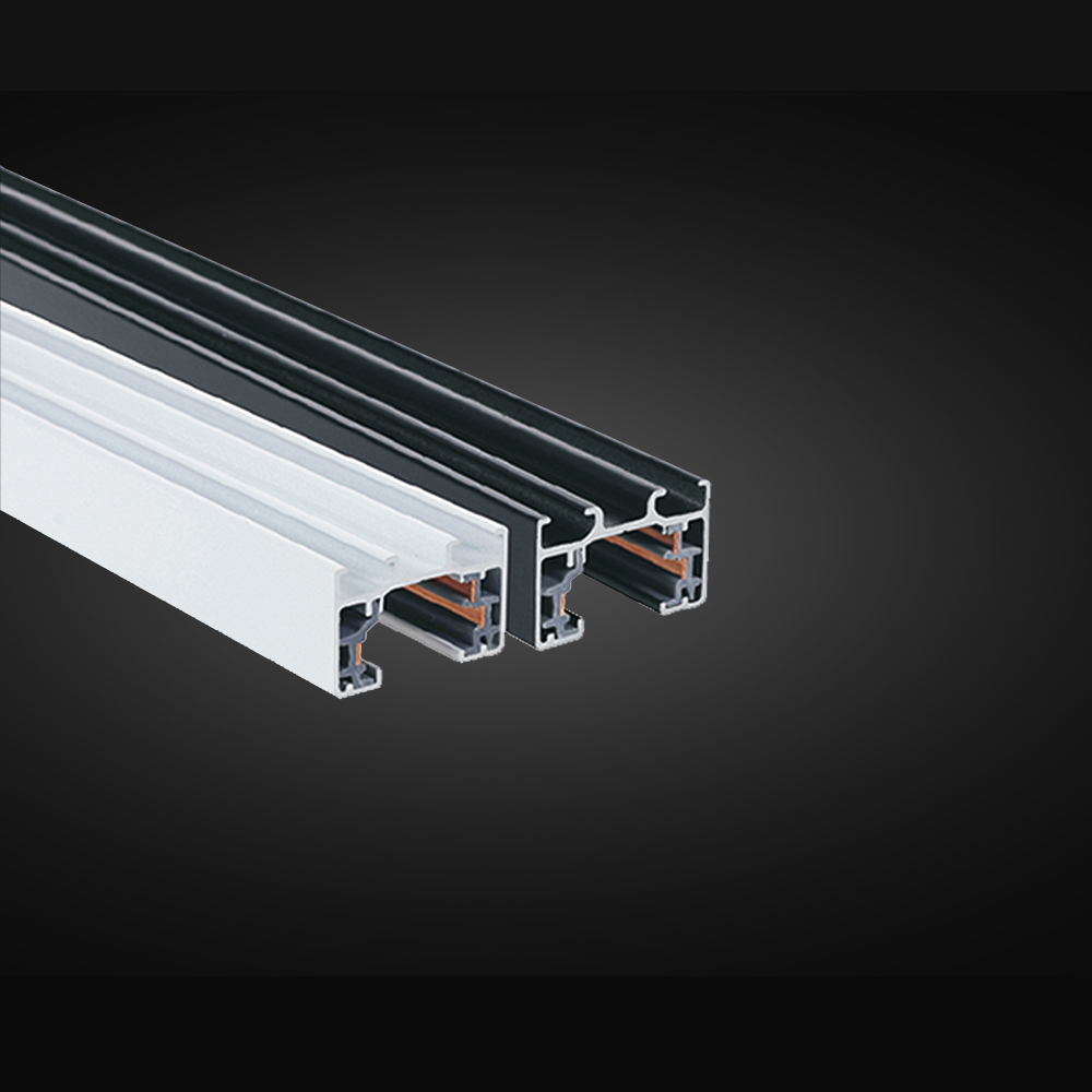 nvc雷士照明 t3三线轨道导轨 路轨直接头 白色黑色 1米1.5米2米