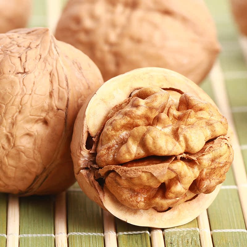 延安零食特产坚果黄龙山核桃白薄皮陕北