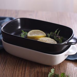 ShunMin双耳陶瓷焗饭盘