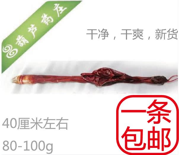牦牛鞭青藏精选大号带睾丸对正品【一条包邮】80g