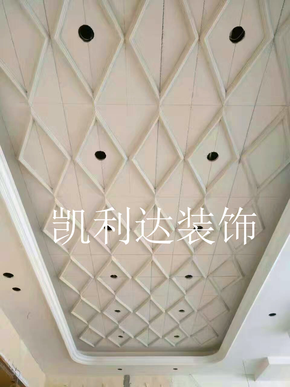 石膏线条吊顶线欧式客厅餐厅别墅天花角线梅花棚顶拼花异性造型