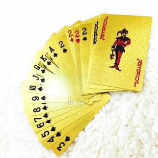 土豪supreme gold fw13 deck of cards 土豪金 金色扑克牌 现货包邮!
