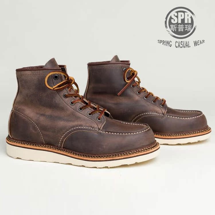 斯普瑞 red wing redwing rw 红翼 cooper moc 美产男鞋靴 2964