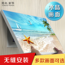 配电箱开关闸盒挂画壁画 强电箱空开箱遮挡画 饰画 免打孔电表箱装