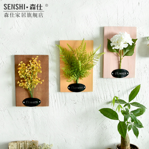 立体仿真花艺墙上装饰品