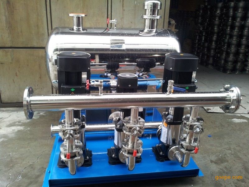 不锈钢多级离心水泵无负压生活供水给水设备成套高层变频增压泵组