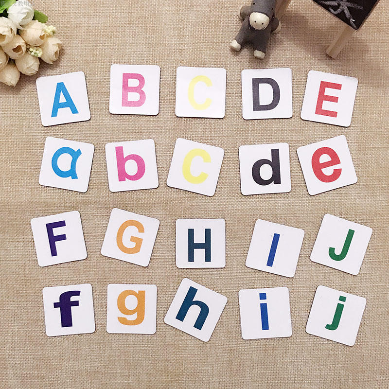 查看淘宝磁性幼儿英语字母卡片教具26个英文字母教学儿童早教卡片冰箱