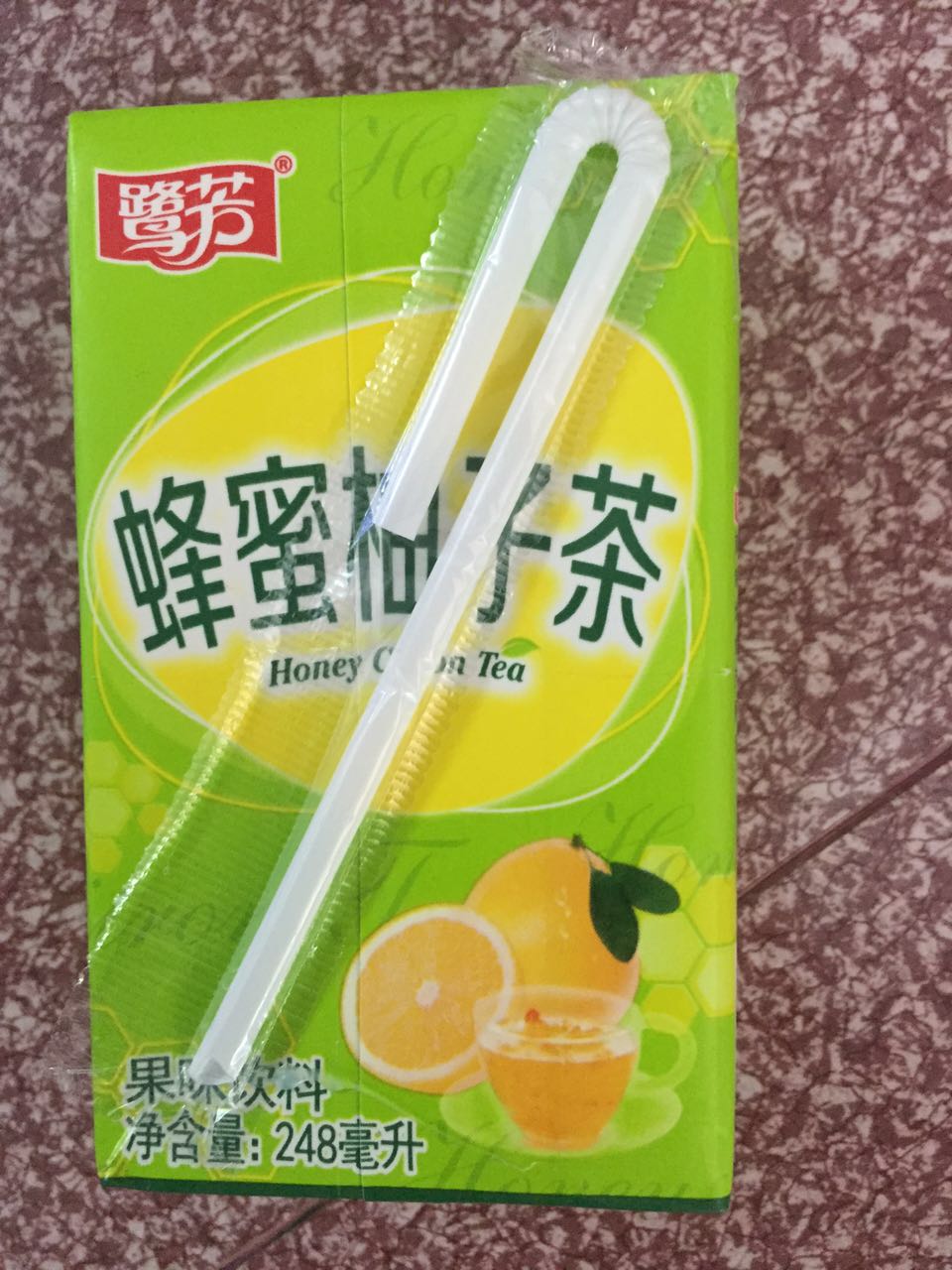 鹭芳 蜂蜜柚子茶饮料批发 整箱 248ml*24盒 包邮