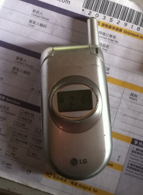 二手lg 6760 cdma 电信天翼经典翻盖手机 老人机 收藏机器