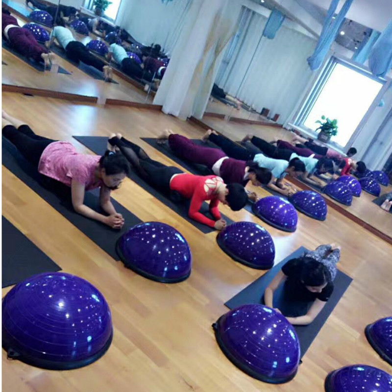 健身瑜伽球半圆球平衡球bosu ball波速球平衡半球