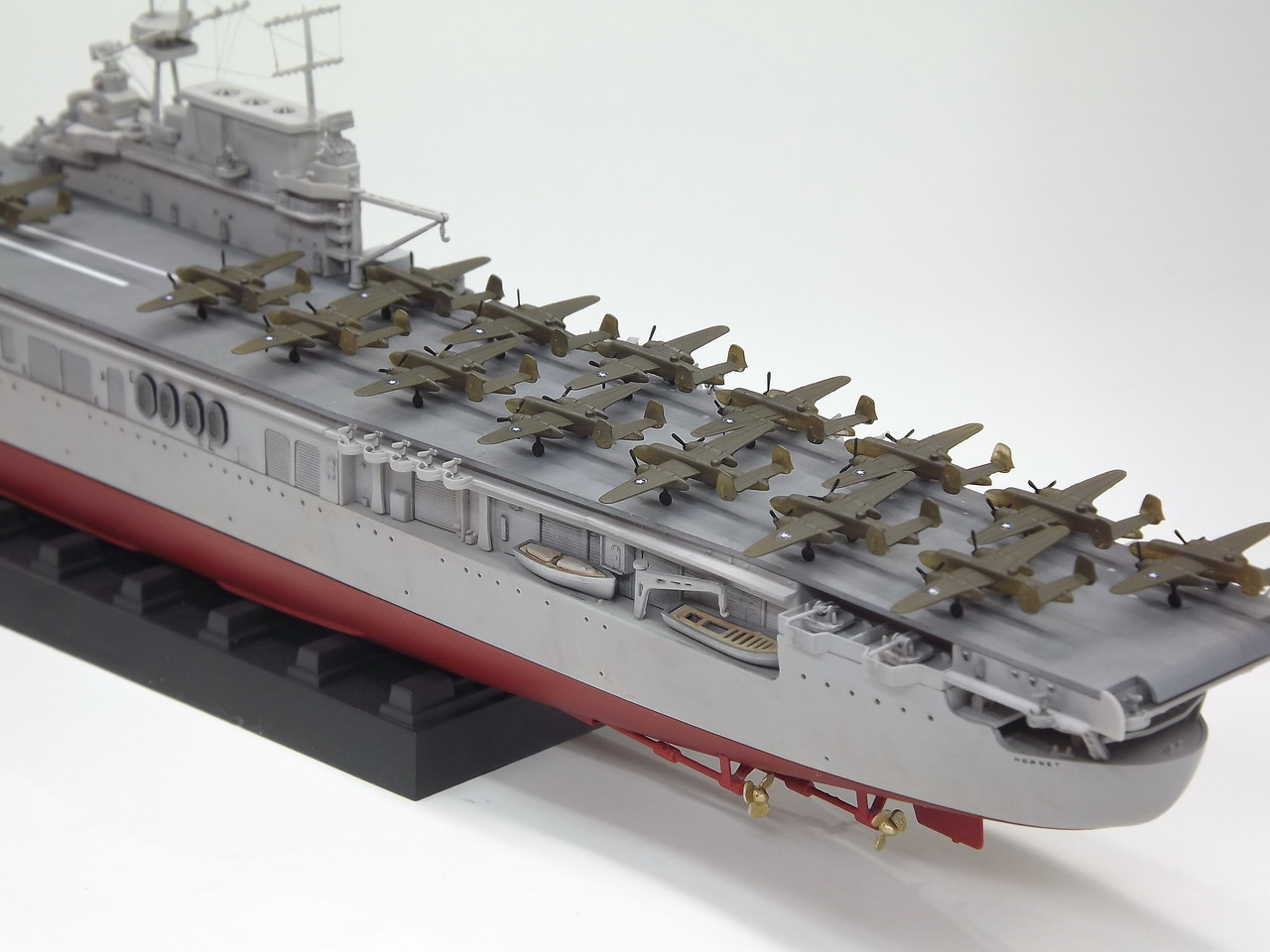 小号手舰船模型 小航母系列 1:700 美国大黄蜂号航母 80901