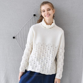 正品[编织羊绒衫]手工编织羊绒衫款式评测 手工