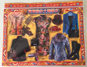 祭祀祭奠纸衣服冥币纸钱金砖金条七月十五十月一 女士四季衣套装