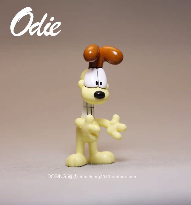 全新正版散货 加菲猫的好朋友 欧迪小狗 公仔人偶摆件模型 玩具