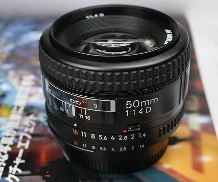 二手 日本购回 尼康 50mm f/1.4d 50 1.4 全画幅大光圈定焦镜头
