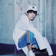 logo图案 渔夫帽 BK7350 BK7345 三叶草 情侣款 专柜正品 adidas