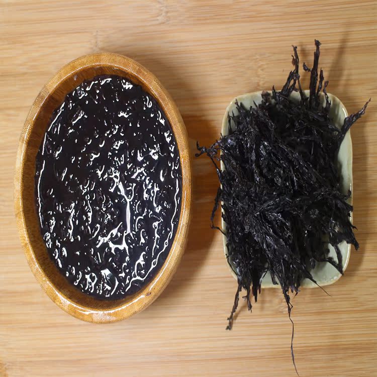 拍1发2 霞浦头水紫菜干货福建特产无沙免洗紫菜蛋花汤50g包邮