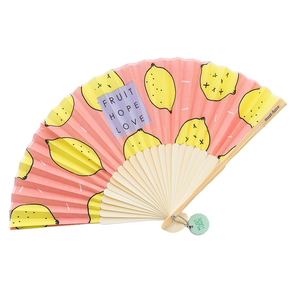 可爱卡通儿童迷你布面折扇