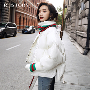 chic棉服女短款冬季外套