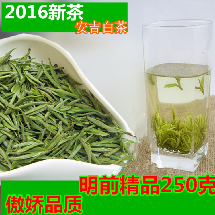 2016新茶正宗安吉白茶明前精品250克 珍稀特级白茶 高山绿茶茶叶