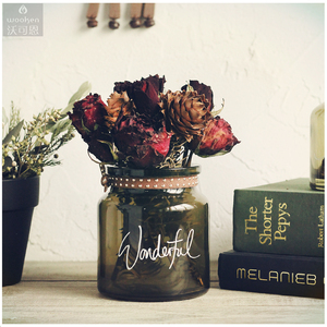 WOOKEN朋克风玻璃花瓶