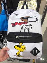 peanuts 男女休闲后背包书包 史努比联名款 范斯vans 台湾专柜代购