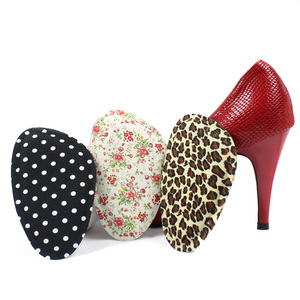 加厚 柔软 棉布前掌垫 半码垫 男女款调尺码减半码前半垫吸汗防滑