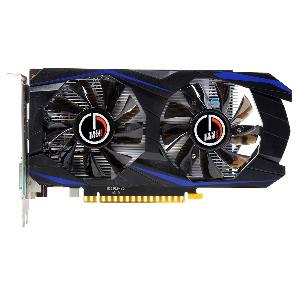 精影gtx750 1g显卡电脑游戏悍将.双风扇.比拼gtx750ti