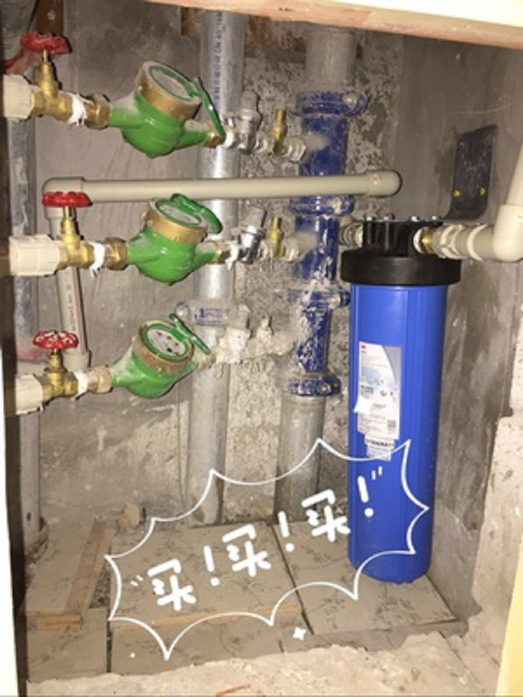 3m净水器家用全屋厨房中央管道自来水净化大流量ap802