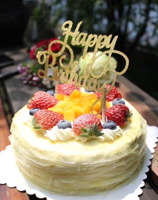 榴莲千层芒果千层生日蛋糕 动物奶油蛋糕 低脂低糖生日蛋糕无添加